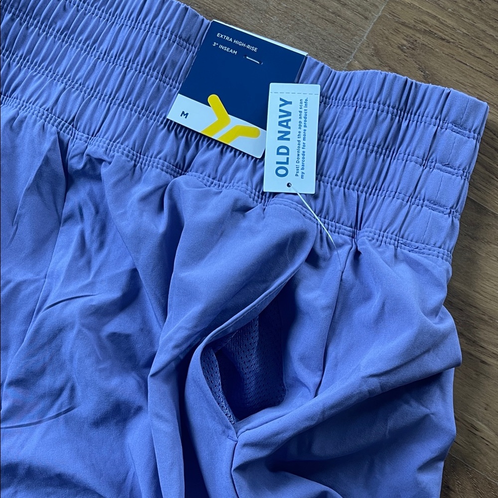 NWT Old Navy Women's Athletic Shorts in Lavender - Picture 3 of 5